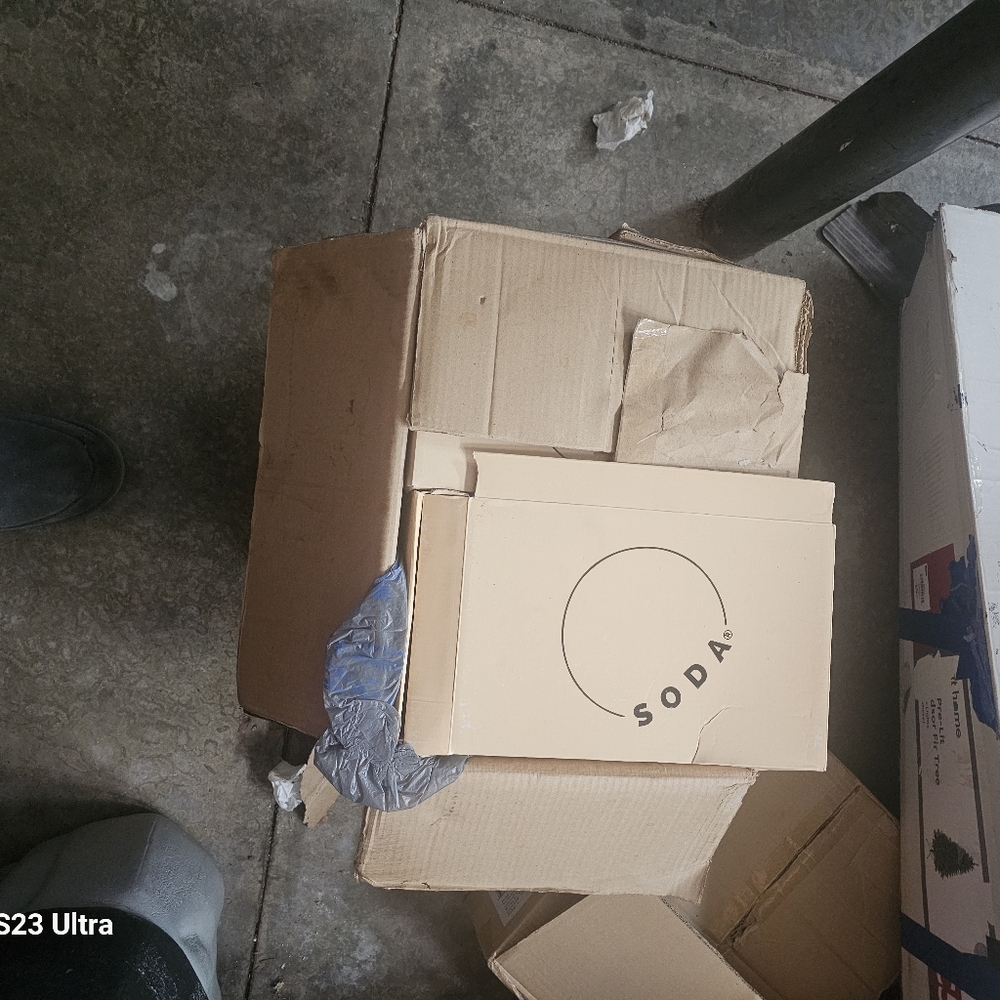 Soda Cream Packaging Box